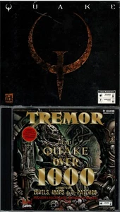 Quake and expansion Tremor for Quake Pc Both New Sealed - Picture 1 of 2
