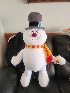 Frosty The Snowman Plush With Scarf Giant Large 35" Toy Factory - Picture 1 of 10