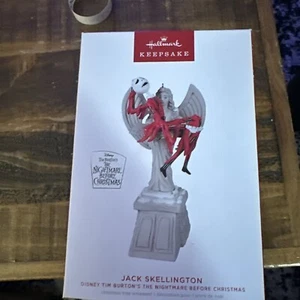 2022 HALLMARK KEEPSAKE JACK SKELLINGTON MAGIC SOUND CHRISTMAS ORNAMENT - Picture 1 of 1