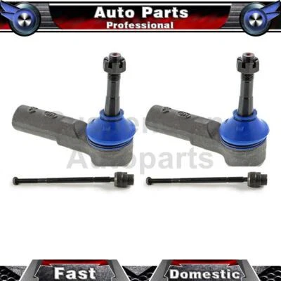 Mevotech Front Inner,Outer Steering Tie Rod Ends Fits Chevrolet Lumina 2.5L 3.1L - Image 1 of 4