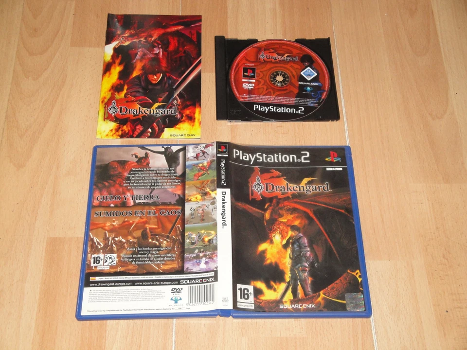 DRAKENGARD 1 RPG DE SQUARE ENIX PARA LA SONY PLAY STATION 2 PS2 EN BUEN ESTADO - Imagen 1 de 1