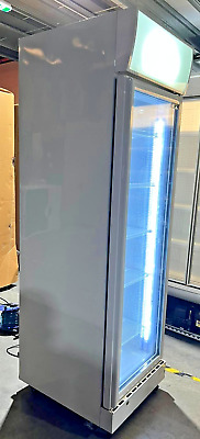Commercial Glass Upright Single Door Display Fridge • 350£