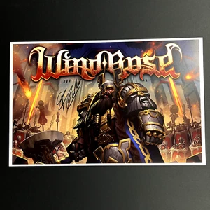 Francesco Cavalieri signiertes Wind Rose Kriegsfront Poster (Autogramm NICHT Vinyl/CD) - Bild 1 von 6