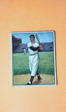 VG COND. 1950 BOWMAN RARER LOW #28 BOBBY THOMSON BASEBALL CARD