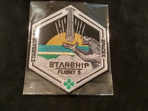 SPACEX STARSHIP FLIGHT 5 HEAVY STARBASE TEXAS AUTHENTIC PATCH - Picture 1 of 2