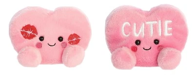 Palm Pals Valentine Heart 5" Plush Bundle, Kinsley Kisses and Cutie Candy - Image 1 of 4