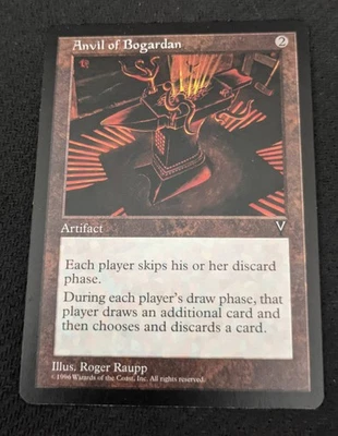 MTG VIS Anvil of Bogardan English Magic the Gathering Used Rare - Image 1 of 2