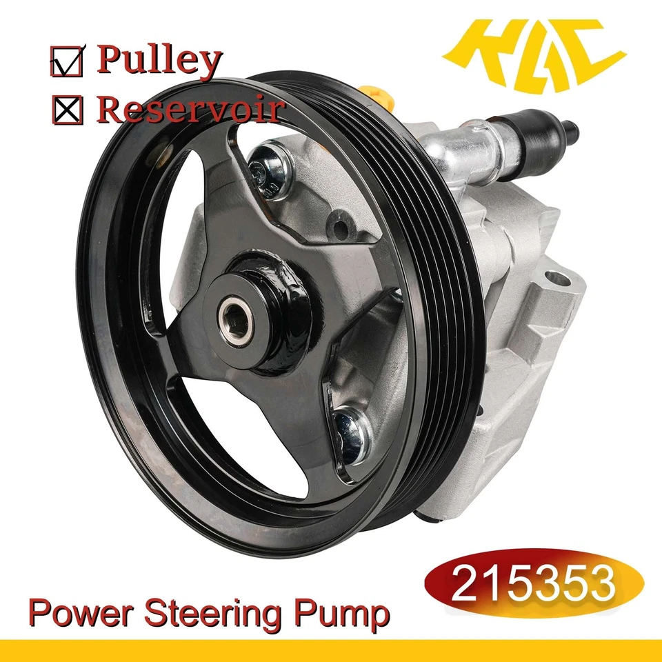 3W4Z3A696BARM Power Steering Pump For 2003-2005 Lincoln LS 3.9L 2006 Lincoln LS - Image 1 of 4