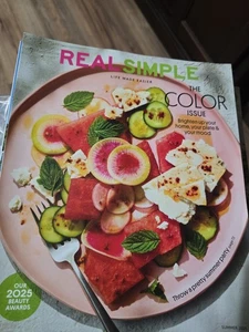 Real Simple Magazine Summer 2025 The Color Issue - Picture 1 of 5