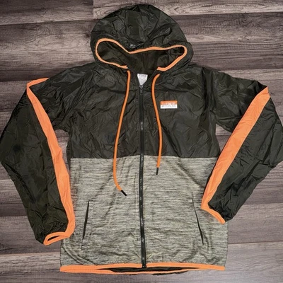 PINK /Victoria's Secret Front Full Zip Windbreaker Hooded XS/S Jacket - Изображение 1 из 4