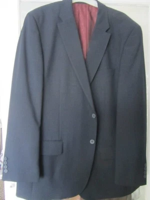 Dark Navy  Double Vented Mens Jacket Blazer size 44" - Image 1 of 4