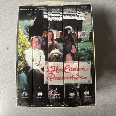 Little House on the Prairie Complete Series Greatest Shows (2002 VHS 5-Tape Set) - Image 1 of 4