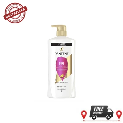 Acondicionador Pantene Pro-V Curl Perfection, nutritivo y potenciador del rizo, 25,1 oz Foto 1 de 4