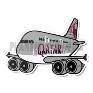 Qatar Airways Airbus A380 - Imagen 1 de 3