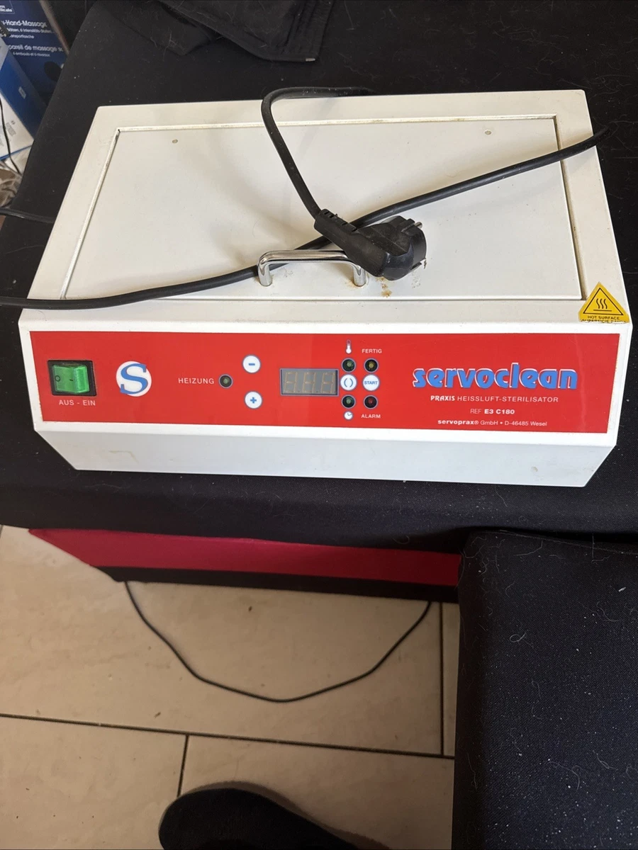 Heißluftsterilisator 300W - Desinfektionsgerät Für Metallwerkzeuge Im Nagelstudio, Salon, 50-220°C, 2L Fassung