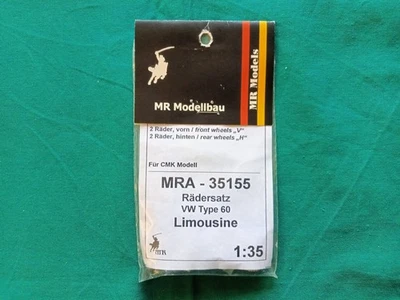 Radersatz VW Type 60 Limousine fur CMK kit- scala 1/35 MR Modellbau MRA - 35155 - Immagine 1 di 2