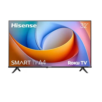 Hisense 32" Class A4 Series HD 720P LED Smart Roku TV (2025) 32A47HNR - Image 1 of 4