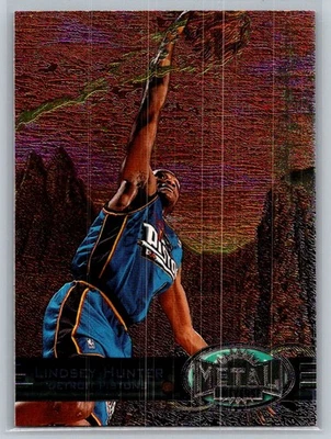 Baloncesto Metal Universe 1997-98 #71 Lindsey Hunter - En muy buen estado - Detroit Pistons Foto 1 de 2