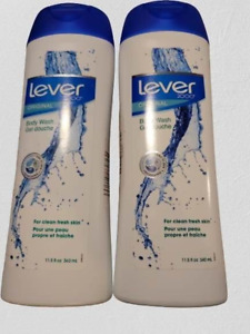 Lever 2000 Body Wash Original Scent, 2 Pack New 11.5 Fl Oz each bottle