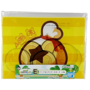 Animal Crossing Clear Pouch Ichiban Kuji Prize Anime Game Japan - Picture 1 of 3