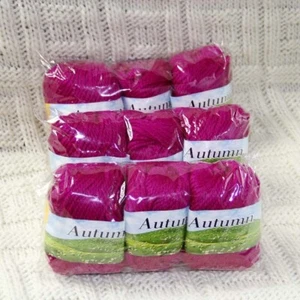 AIP Sale 9 Balls X50gr DIY Hand Knitting Yarn Soft Blankets Wool Silk Velvet 12 - Picture 1 of 15