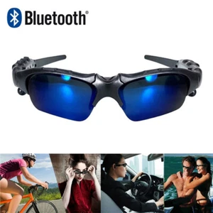 Bluetooth 5.0 Smart Audio Glasses Sports Surround Sound Headphones Sunglasses - Picture 1 of 15