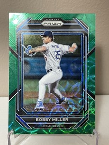 2023 Panini Prizm #07/75 Bobby Miller Green Scope Prizm