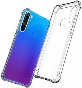 FUNDA GEL XIAOMI REDMI NOTE 8T TPU SILICONA ANTI GOLPES REFORZADA + CRISTAL - Imagen 1 de 7