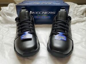 skechers school shoes black