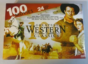 Greatest Western Classics: 100 Movie Film Set (DVD, 2012, 24-Disc Set) - Picture 1 of 3
