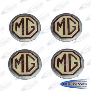 MGF/MGTF ALLOY WHEEL CENTRE CAPS X 4 OFF - Picture 1 of 3