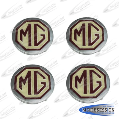 MGF/MGTF ALLOY WHEEL CENTRE CAPS X 4 OFF - Image 1 of 3