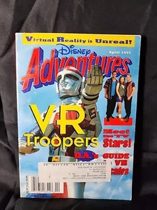 Disney Adventures The Magazine Issue April 1995 VR Troopers 2cntr-1 - Picture 1 of 10