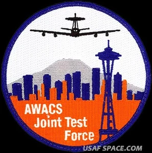 USAF 605th TEST AND EVALUATION SQ - DETACHMENT-1- AWACS JOINT TEST FORCE PATCH - Picture 1 of 2