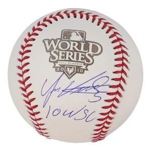 Juan Uribe Signed 2010 World Series Ball Jsa - Picture 1 of 1