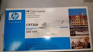 Genuine OEM HP C9730A Black Toner Cartridge - Picture 1 of 2