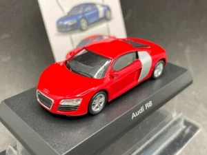 Kyosho 1/64 Audi 2 collection Audi R8 red diecast model car 82F2 - Picture 1 of 5