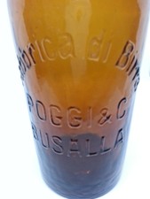 ANTICA BOTTIGLIA BIRRA POGGI E C. BUSALLA