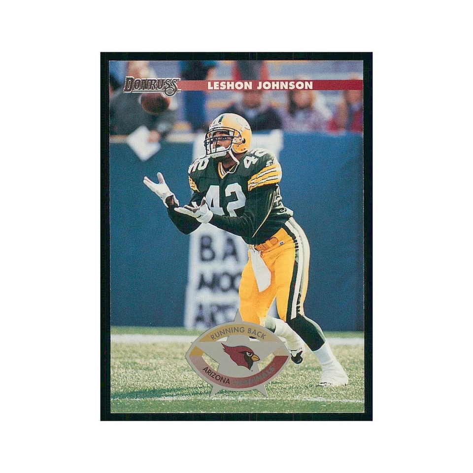 1996 Donruss LeShon Johnson Cardinals #188 - Image 1 of 3