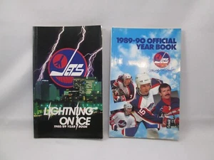 Winnipeg Jets Media Guides  (Lot of 2) 1988/89 & 1989/90 - Picture 1 of 2