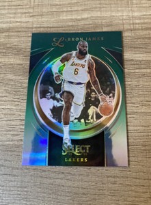 2022-2023 Select Lebron James Certified Green #18 Los Angeles Lakers