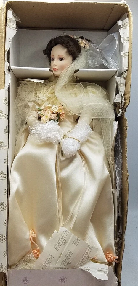 1994 Elizabeth's 1900's Wedding Dress by Ashton Drake Doll