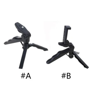 Phone Tripod Portable Webcam Stand Tripod Phone Holder Extendable Tabletop - Picture 1 of 10