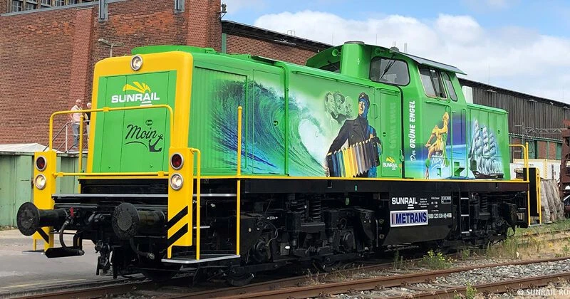 Brawa H0 41576 - Diesellok 291 DC Digital EXTRA (Sunrail)