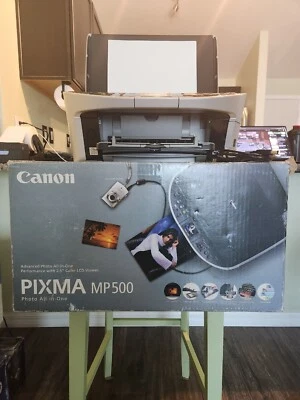 Canon Pixma Mp500 All-in-one Photo Printer, Copier, and Scanner - Image 1 of 4