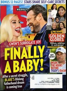 Us Weekly Magazine Issue 11 March 15, 2021 Gwen & Blake Finally a Baby! - Imagen 1 de 2