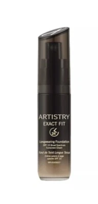Тональная основа Amway Artistry Exact Fit Long Wearing Foundation COLOR BISQUE SPF 15 30 МЛ - Изображение 1 из 2