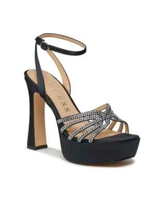 SANDALO Guess Donna FLPIRT SAT03 Raso NERO Sconto -40% - Imagen 1 de 6