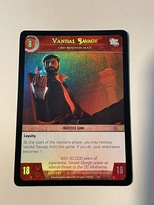 VS System Vandal Savage - FOIL DC Comics Legends TCG CCG Classic DC - Picture 1 of 2