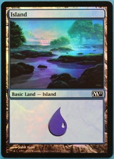 Island (235) FOIL Magic 2011 / M11 NM Basic Land MTG CARD (ID# 197967) ABUGames
